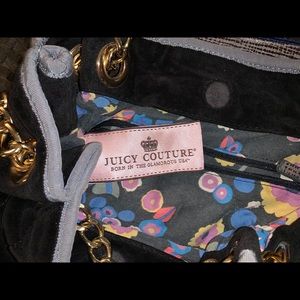 Juicy Couture Velour Quilted handbag